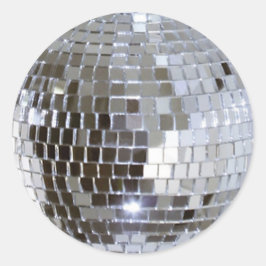 Mirrotierte Disco Ball 1 Aufkleber