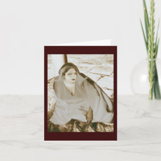 Mirus Versuchung; Notecard Karte