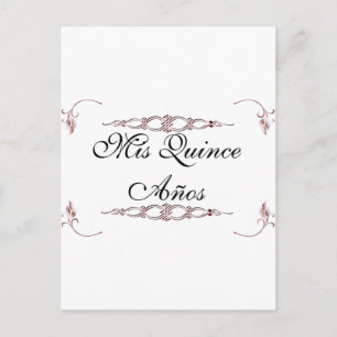 Mis quince años postkarte