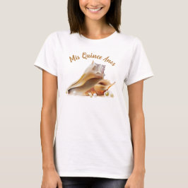 Mis Quince Anos Seashells Graphic T-Shirt