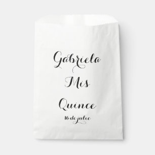Mis Quince favorit bags - Für Ihre Veranstaltung i Geschenktütchen