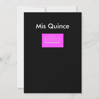 Mis Quinte Einladung