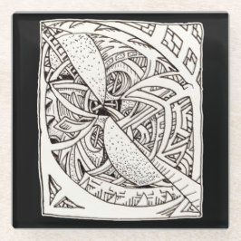 Mis-spliced Glasuntersetzer