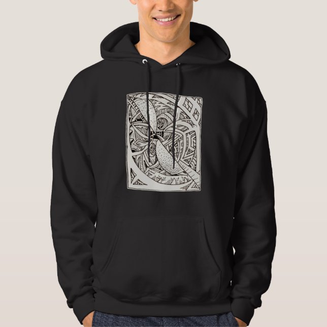 Mis-spliced von Brian Benson Hoodie (Vorderseite)