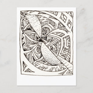 Mis-spliced von Brian Benson Postkarte