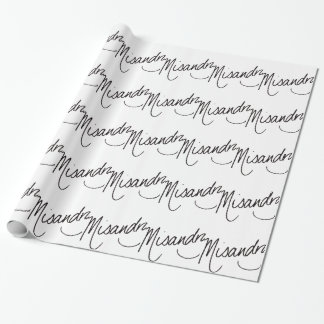 Misandry ! Papier cadeau