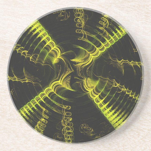 Misc Series-18— Gelber Untersetzer 1 (Vorne)