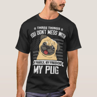 Misch dich nicht mit meiner Pug-Hundliebhaber-Mutt T-Shirt