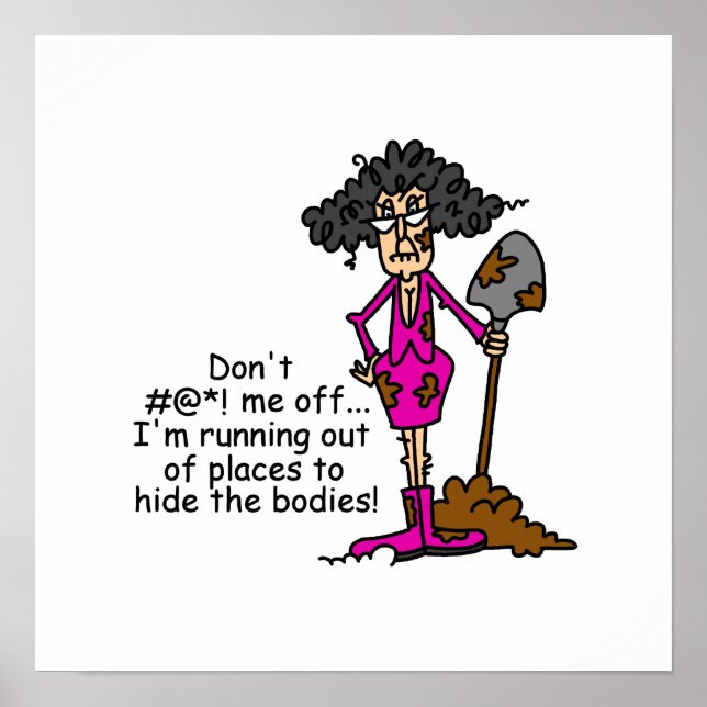 Misch dich nicht mit mir poster (Vorne)