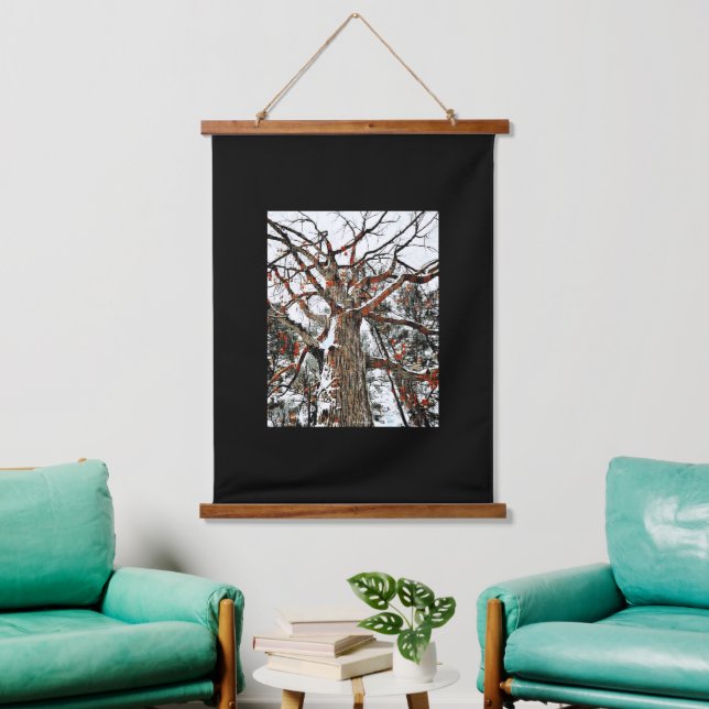 Misch-mediale Digital-Art-Hangband Wandteppich Mit Holzrahmen (Wohnzimmer)