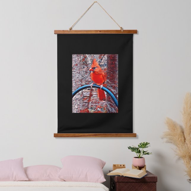 Misch-mediale Digital-Art-Hangband Wandteppich Mit Holzrahmen (Schlafzimmer)