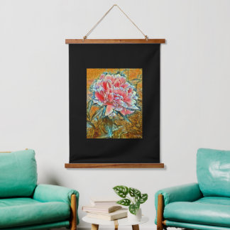 Misch-mediale Digital-Art-Hangband Wandteppich Mit Holzrahmen