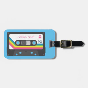 Misch-Tape-Retro-Kassette Gepäckanhänger