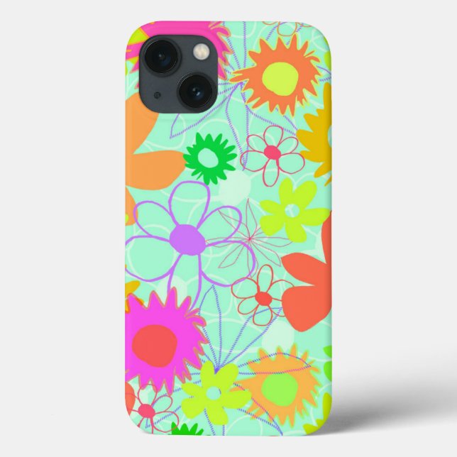 MischBlumen Case-Mate iPhone Hülle (Rückseite)