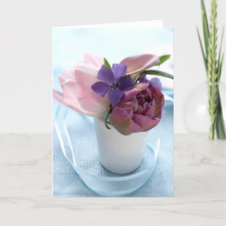 Mischblumenstrauß Karte