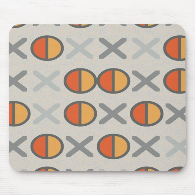 Mischcode reiht geometrische mousepad (Vorne)