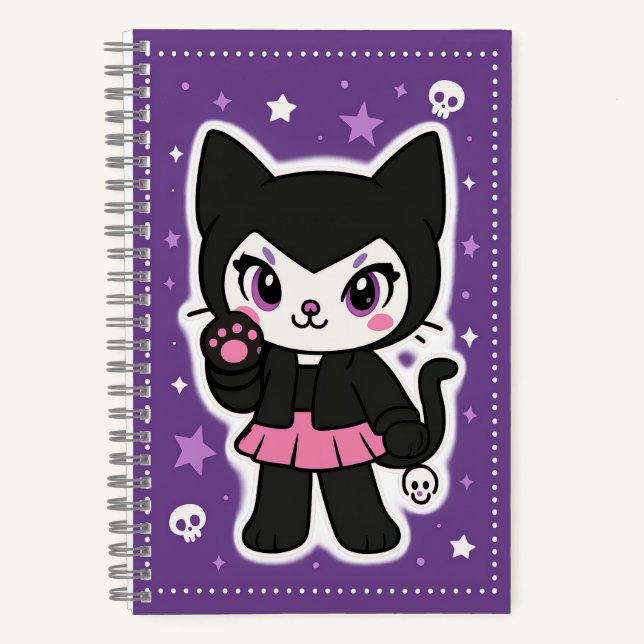Mischi Miau Notizbuch (Vorderseite)