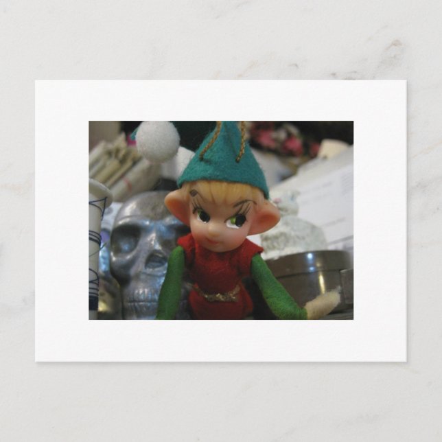 Mischief im Nähraum... Postkarte (Vorderseite)