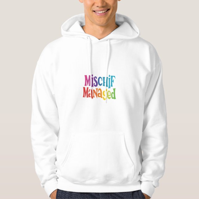 Mischief Managed Hoodie (Vorderseite)