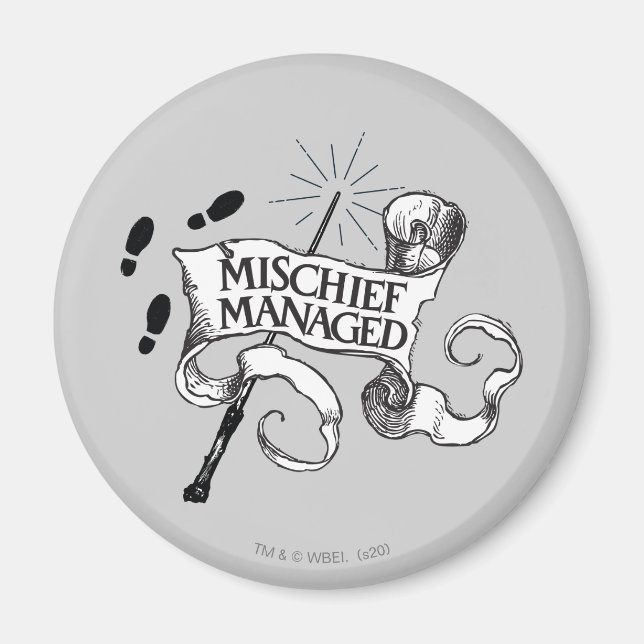 Mischief Managed Magnet (Vorne)