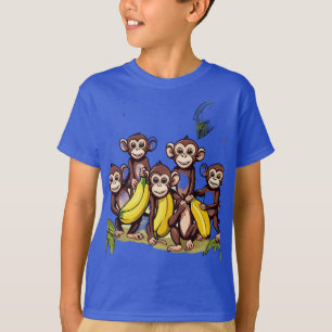 Mischief singe : T-shirt de la récolte de bananes.