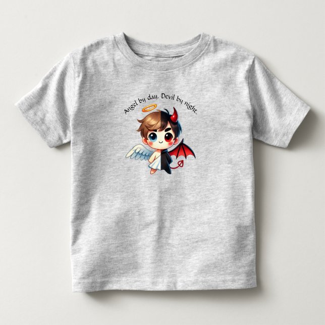 Mischievous Boy Kleinkind T-shirt (Vorderseite)
