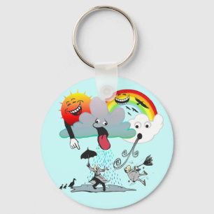 Mischievous Weather Schlüsselanhänger