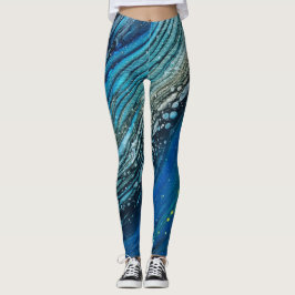 Mischmedium-Mädchen-Acryl gießen Leggings