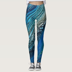 Mischmedium-Mädchen-Acryl gießen Leggings