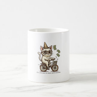 Mischous Cat Tasse - Vintage Stilkatze