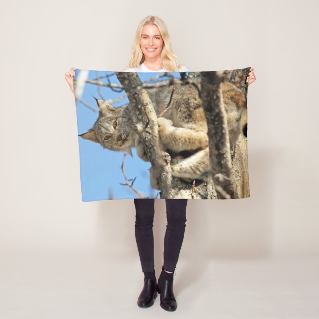 Mischous Lynx Fleecedecke (Beispiel)