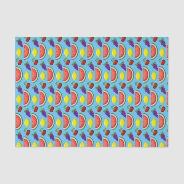 Mischpapier für Fruchtgewebe Seidenpapier (Vorderseite)