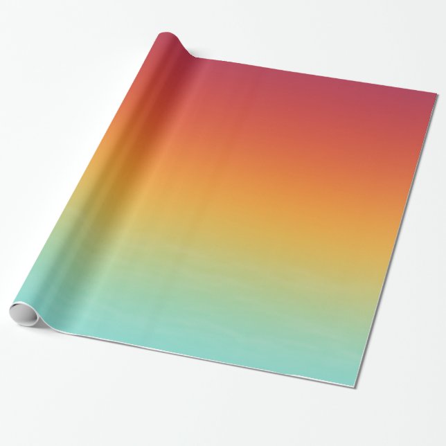 Mischpapier für Sonnenuntergang Geschenkpapier (Ungerollt)