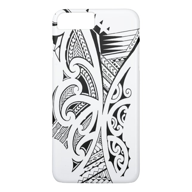 Mischtätowierungsarten, Maori-, Samoan und Case-Mate iPhone Hülle (Rückseite)