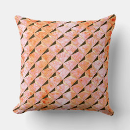 Mischung von 3D und Lachsfell im Hintergrund Kissen