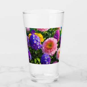 Mischung von Blume Glas