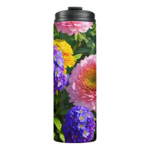 Mischung von Blume Thermosbecher