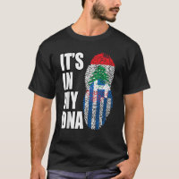 Mischung von DNA Heritage Flag T Shirt