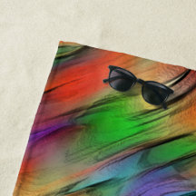 Mischung von undurchsichtigen und farbigen Flecken