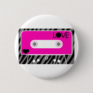 Mischungs-Band-Liebe Button