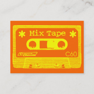 Mischungs-Band-Pop Visitenkarte