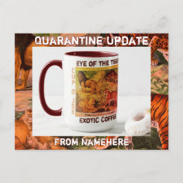 Mise à jour de la carte postale de quarantaine Ami