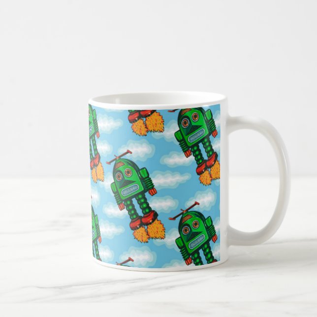 "Mise le feu" tasse de robot (Droite)