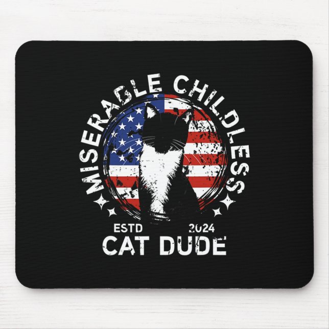 Miserable Cat Typ 1 Mousepad (Vorne)