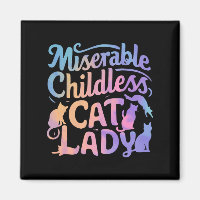 miserable katzenlose Lady