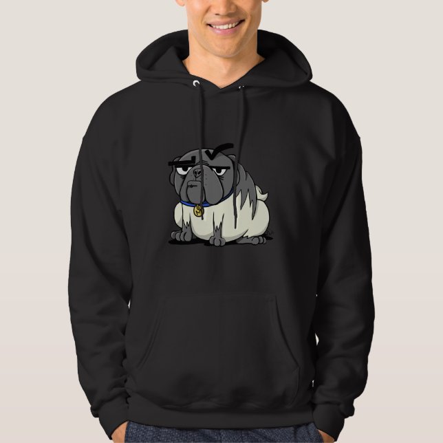 Miserable Mister Max. Mops Classic T - Shirt 876 (Vorderseite)