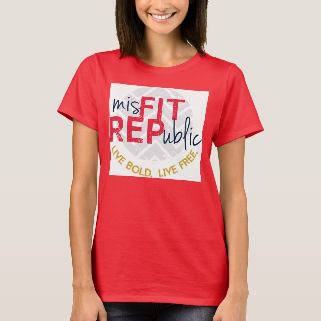 misFIT Burnout T T-Shirt (Vorderseite)