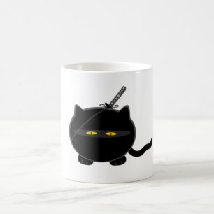 Misfit Ninja Cat Kaffeetasse