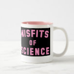 Misfits of Science Zweifarbige Tasse<br><div class="desc">Misfits of Science Basketball Team</div>