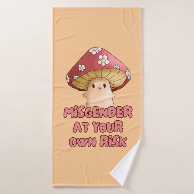 Misgender à vos propres risques serviettes de toil (Serviette de bain)